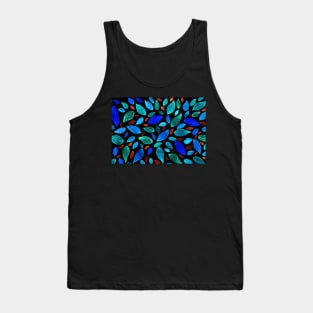 BLUE LEAVES Tank Top